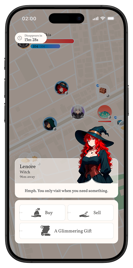 Affiliation screen