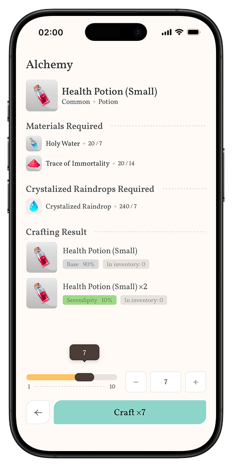 Lifeskills screen