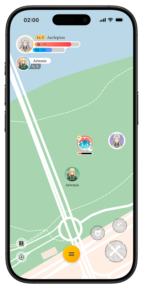 Party screen